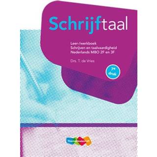 👉 Schrijftaal - T. de Vries (ISBN: 9789006487695) 9789006487695