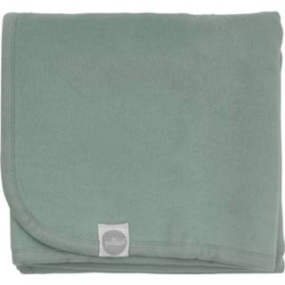 👉 Wiegdeken donkergroen ash green Jollein 75 x 100 cm 8717329358805