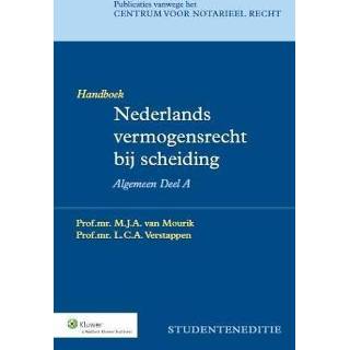 👉 Nederlands vermogensrecht bij scheiding - L.C.A. Verstappen, M.J.A. van Mourik (ISBN: 9789013123234) 9789013123234