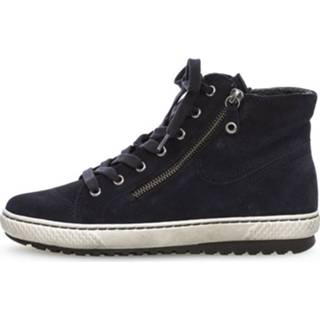 👉 Hoge veterschoenen vrouwen blauw Gabor Half veterschoen 53.754.10 4060666991865 4060666991896