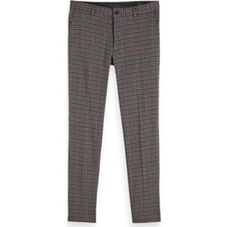 Broeken male print Scotch & Soda Chino mott classic knitted in yarn