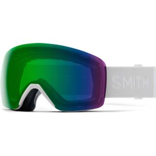 👉 Skibril unisex wit Smith Skyline Senior