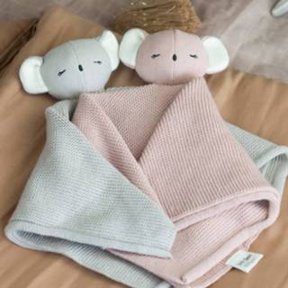👉 Knuffeldoek rose Glow roze baby's Baby Bello Kiki The Koala Knuffeldoekje 8785252189797