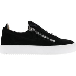 👉 Suede herenschoenen male zwart Giuseppe Zanotti May london