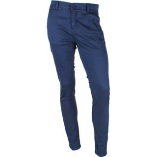 👉 Blauw male mannen Deeluxe heren stretch chino -lengte 32 milano - 8720086120707
