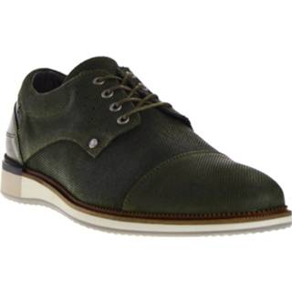 Veterschoenen herenschoenen male groen Bullboxer 2000001212967