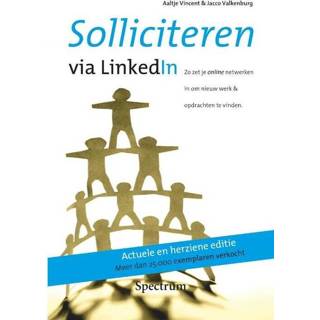 Solliciteren via LinkedIn - Aaltje Vincent, Jacco Valkenburg (ISBN: 9789049103958) 9789049103958