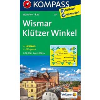 👉 Kompass WK734 Wismar, Klützer Winkel - (ISBN: 9783850267465) 9783850267465