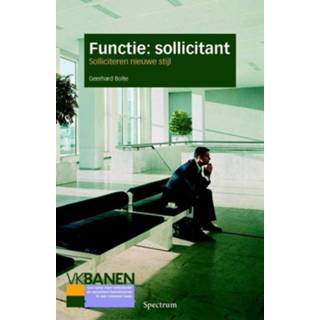 👉 Functie: Sollicitant - Geerhard Bolte (ISBN: 9789000317929)