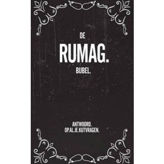 👉 De Rumag bijbel. Antwoord.op.al.je.kutvragen, RUMAG, Hardcover