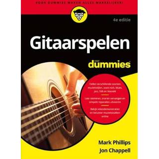 👉 Gitaarspelen voor Dummies, 4e editie - Jon Chappell, Mark Phillips (ISBN: 9789045351940) 9789045351940