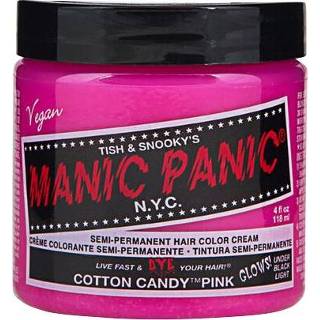 👉 Haarkleuring roze vrouwen hoofdmateriaa onbekend felroze mannen Manic Panic - Cotton Candy Pink Classic Haarverf