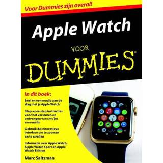 👉 Watch Apple voor Dummies - Marc Saltzman (ISBN: 9789045352244) 9789045352244