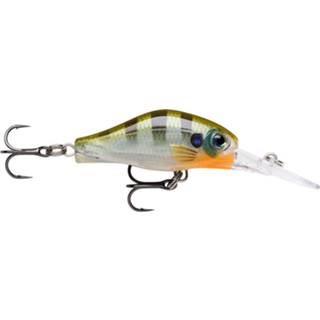 👉 Blauw groen Rapala Shadow Rap Fat Jack - Blue Gill 4cm