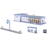 👉 Kibri 38544 H0 Historische ARAL tankstation incl. LED-verlichting 4026602385440