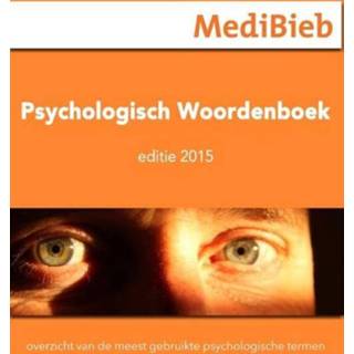 👉 Woordenboek Psychologisch - (ISBN: 9789492210005) 9789492210005