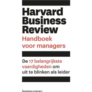 Handboek mannen Harvard Business Review voor managers - (ISBN: 9789047011132) 9789047011132