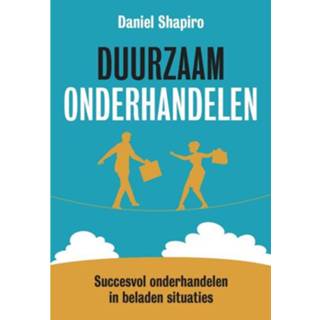 👉 Duurzaam onderhandelen - Daniel Shapiro (ISBN: 9789492493200) 9789492493200