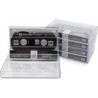 👉 Audiocassette Audiocassettes, 90 minuten Set van 5