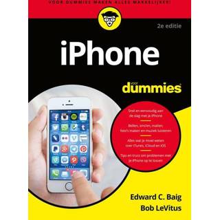 👉 IPhone voor Dummies - Bob Levitus, Edward C. Baig (ISBN: 9789045355276) 9789045355276