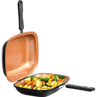 👉 Zwart unisex bakken Keerbare pan Black Doubletta Basic MediaShop 9010041021194