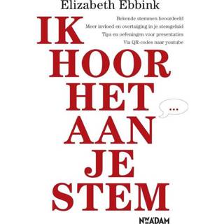 👉 Ik hoor het aan je stem - Elizabeth Ebbink (ISBN: 9789046811535) 9789046811535