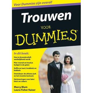 👉 Trouwen voor Dummies - Laura Fisher Kaiser, Marcy Blum (ISBN: 9789045352923) 9789045352923