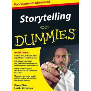 👉 Storytelling voor Dummies - Karen Dietz, Lori L. Silverman (ISBN: 9789045352299) 9789045352299
