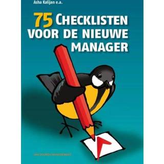 👉 Mannen 75 Checklisten voor de nieuwe manager - Asha Kalijan (ISBN: 9789089650979) 9789089650979