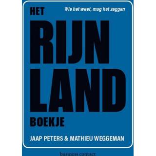 Het Rijnland-boekje - Jaap Peters (ISBN: 9789047002574) 9789047002574