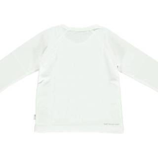 👉 Shirt lange mouw wit katoen 50 unisex Bess! - Maat Katoen/elasthan 8718541091273