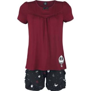 👉 Pyjama rood zwart vrouwen m The Nightmare Before Christmas - Jack Goes Fashion 4044583799063