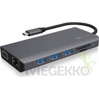 👉 Docking RaidSonic ICY BOX IB-DK4070-CPD USB Type-C 12 aansl. 4250078171409