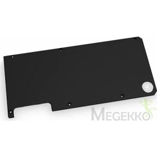 👉 Backplate zwart EK Water Blocks Quantum Vector RTX 3080/3090 Videokaart Montageplaat 1 stuk(s) 3831109829998