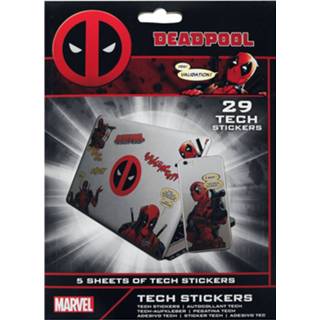 👉 Stickerset unisex papier meerkleurig Deadpool - Merc Stickersets 5050293474083