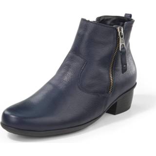 👉 Laarsjes Haifi rundnappaleer Waldläufer blauw