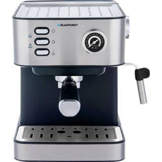 👉 Espressomachine zwart staal Blaupunkt CMP312 Staal, Met melkopschuimer, kopverwarmer 5901750503368