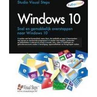 👉 Windows 10. Studio Visual Steps, Paperback 9789059054813