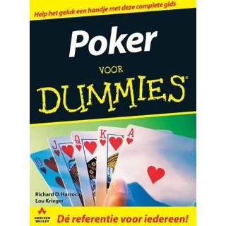 👉 Poker voor Dummies - Lou Krieger, Richard D. Harroch (ISBN: 9789043020060) 9789043020060