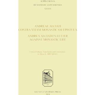 👉 Andreae Alciati Contra vitam monasticam epistula - Andrea Alciato’s Letter against monastic life Alciato (ISBN: 9789461661333) 9789461661333