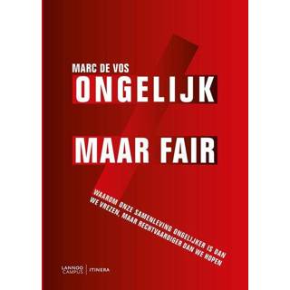 👉 Ongelijk maar fair - Marc de Vos (ISBN: 9789401428804) 9789401428804