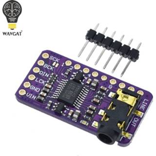 Decoder Interface I2S PCM5102A DAC GY-PCM5102 Player Module For Raspberry Pi pHAT Format Board Digital PCM5102 Audio