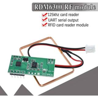 RFID reader WAVGAT 125Khz Module RDM6300 UART Output Access Control System for Arduino Best prices