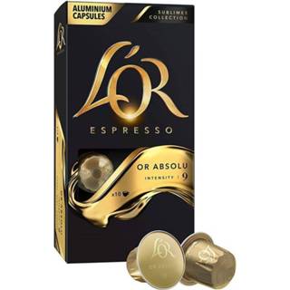 👉 Espresso apparaat OR ABSOLU L 'OR , 10 Nespresso compatible capsules