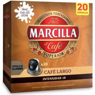 👉 Nespresso machine aluminium Coffee long Martilla 20 compatible capsules