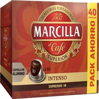 👉 Nespresso machine Intense, 40 caps aluminum Marilla compatible Nespresso®