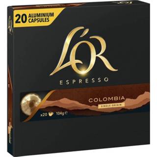 👉 Espresso apparaat Colombia L 'or 20 Nespresso capsules