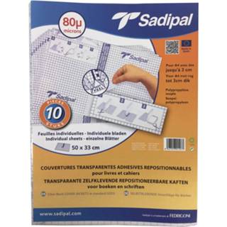 👉 Plastic Sadipal zelfklevende, repositioneerbare met individuele bladen, ft 50 x 33 cm (80 micron) 8427973011277