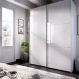 👉 Wardrobe wit sliding doors model SLIDE COLOR white brightness 180