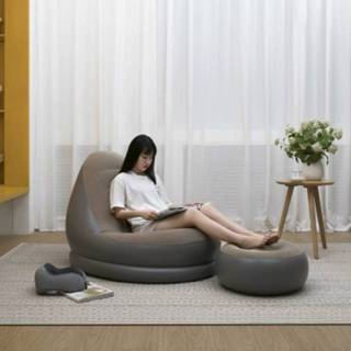 👉 Sofa Portable Infaltable Air Bed Sleeping Bag Inflatable Lazy Beach Furniture Garden Inflator Outdoor